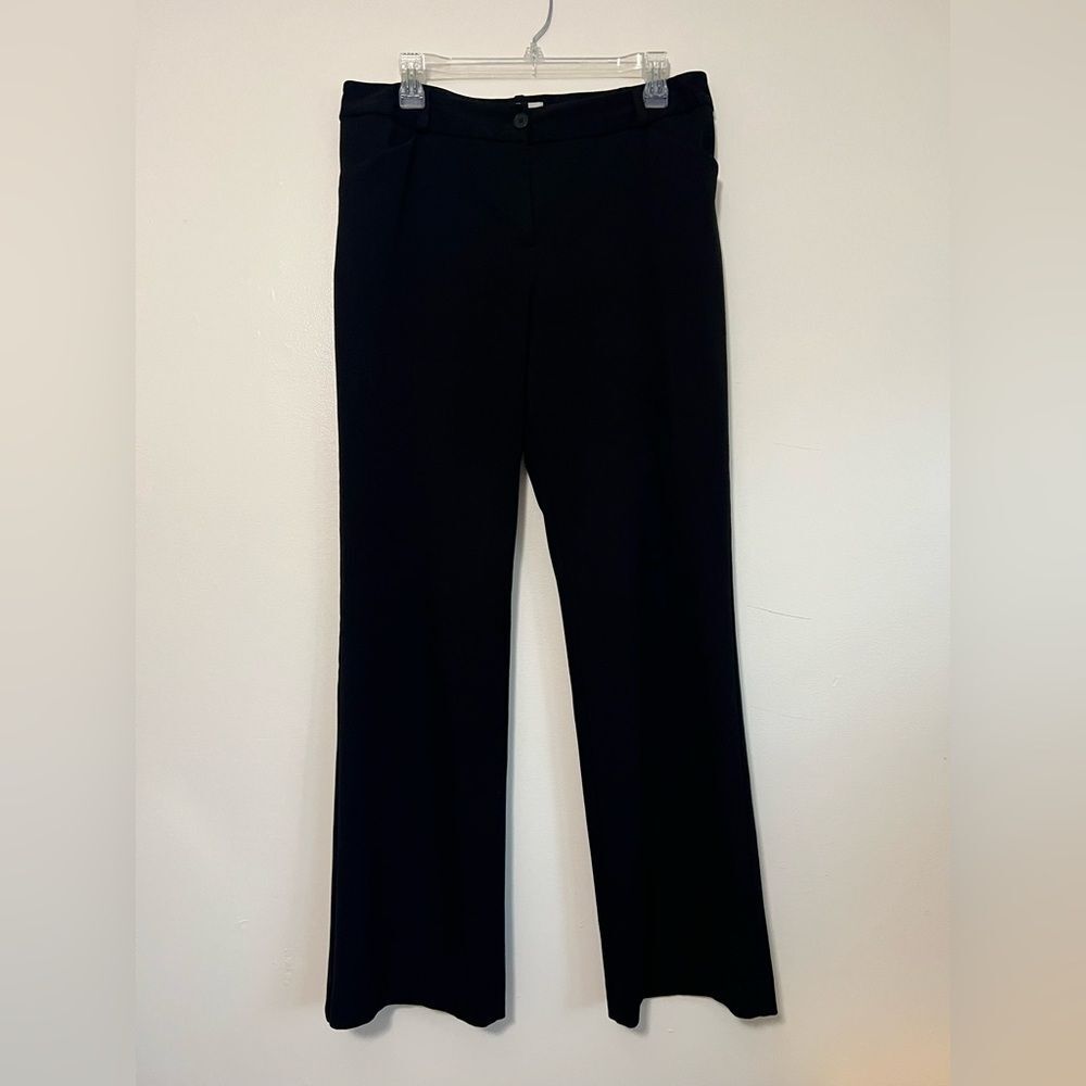 Talbots Women's Black‎ Dress Pants Size 10 Straight Leg Work Trousers